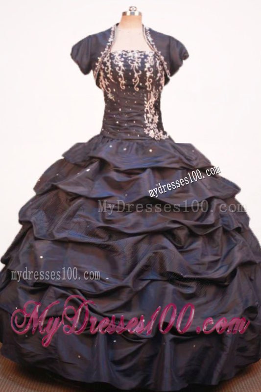 Tiers Appliques and Ruching Puffy Sweet 16 Dresses with Jacket